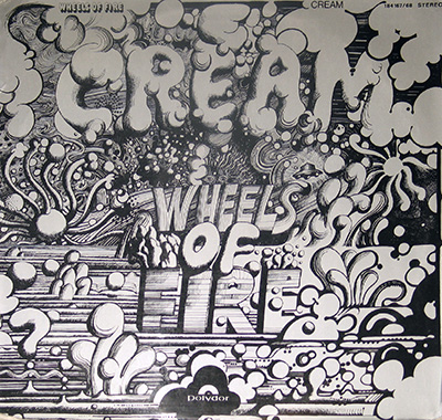 CREAM - Wheels of Fire  album front cover vinyl record